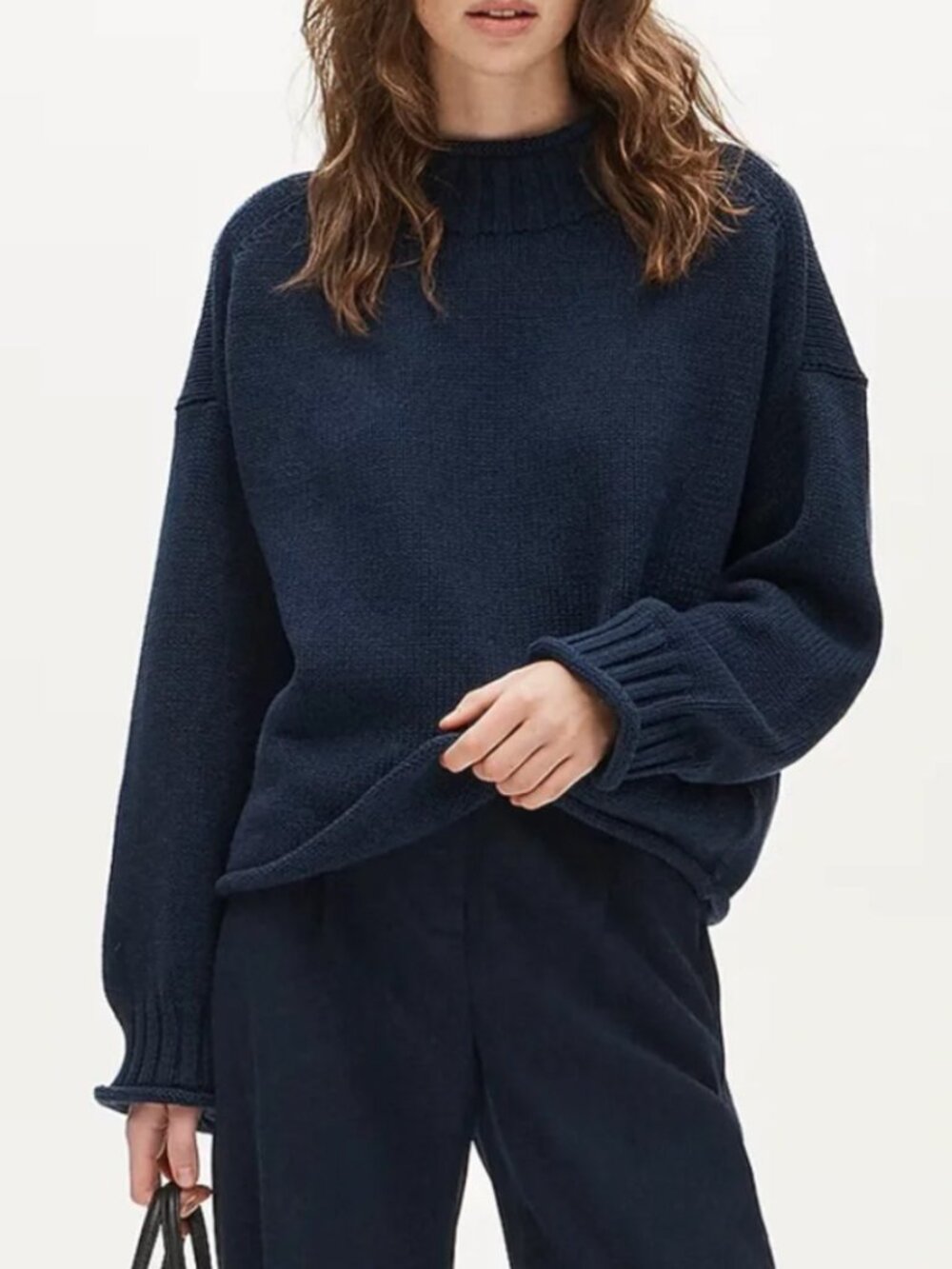 J crew 2025 Rollneck™ sweater navy blue - Picture 2 of 5